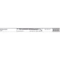 SANDRIGARDEN câble accouplement lame SANDRIGARDEN motofaucheuse SG80 câble 1615mm gaine 1380mm