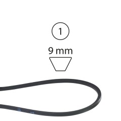 Flat belt for rotary tiller models with reverse gear ALKO 520509 402906 | NewgardenAgri.com