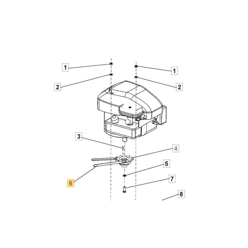 Correa SC 42 ORIGINAL STIGA cortacésped con asiento BGE400LC SC42B 41.1005.108