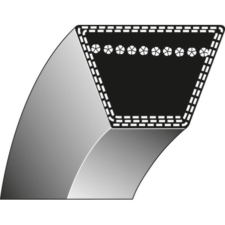 Standard-Keilriemen-Motorhacke HONDA F400 15.8 x 1270 5/8'' x 50'' | NewgardenAgri.com