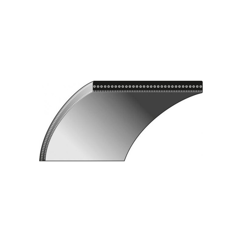 Courroie d'entraînement 750 x 30 compatible faucheuse TIELBURGER HT50 - HT60