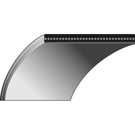 Courroie d'entraînement 750 x 30 compatible faucheuse TIELBURGER HT50 - HT60 | NewgardenAgri.com