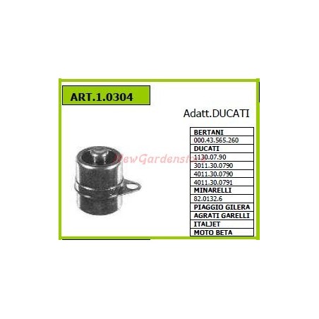 DUCATI condenser for walking tractor 000.43.565.260 1.0304 motor cultivator | NewgardenAgri.com
