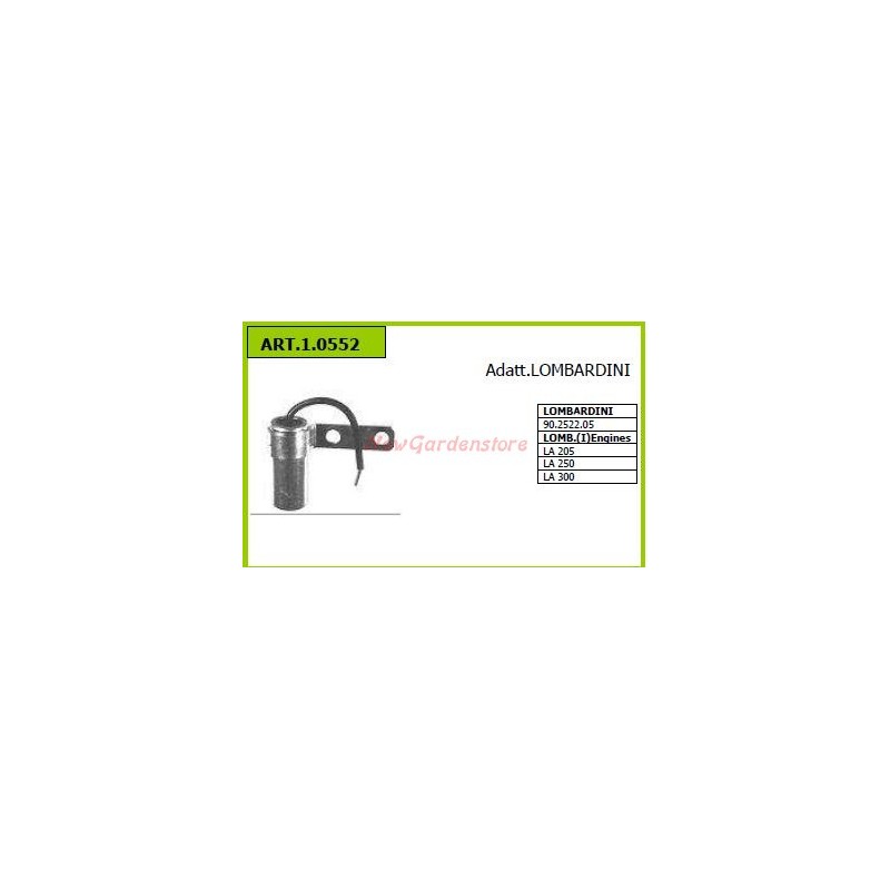 LOMBARDINI capacitors for walking tractors 90.2522.05 1.0552