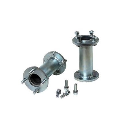 Paire d'entretoises de roues jumelées L 150 mm pour tondeuse NIBBI FC 20 - FC 145 | NewgardenAgri.com