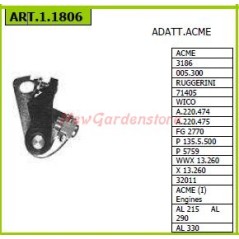 ACME contact pairs for walking tractor 3186 005.300 1.1806 | NewgardenAgri.com