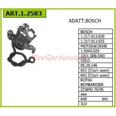 BOSCH contact pair for walking tractor 1.217.013.020 1.2583 | NewgardenAgri.com