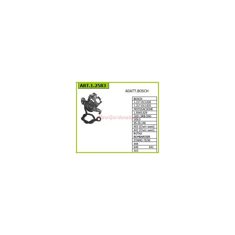 BOSCH contact pair for walking tractor 1.217.013.020 1.2583