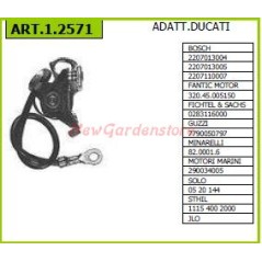 DUCATI-Kontaktpaare für Gehschlepper 2207013004 1.2571 | NewgardenAgri.com