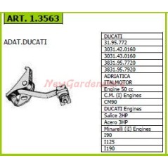 Coppie contatti DUCATI per motocoltivatore 31.95.772 1.3563 | NewgardenAgri.com