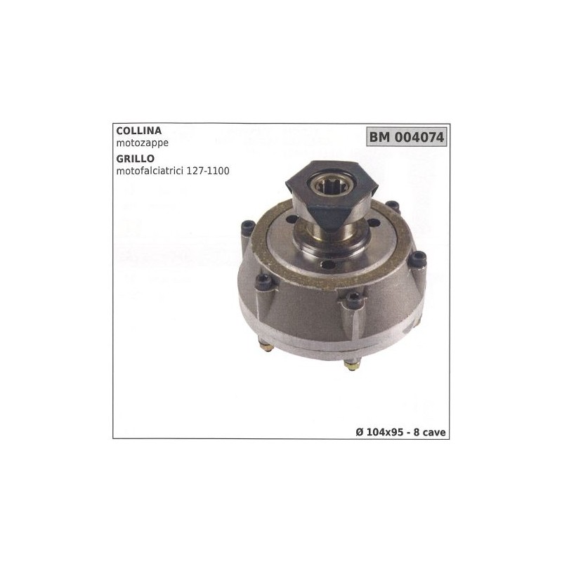 Disque d'embrayage pour motobineuse COLLINA GRILLO 127 1100 004074