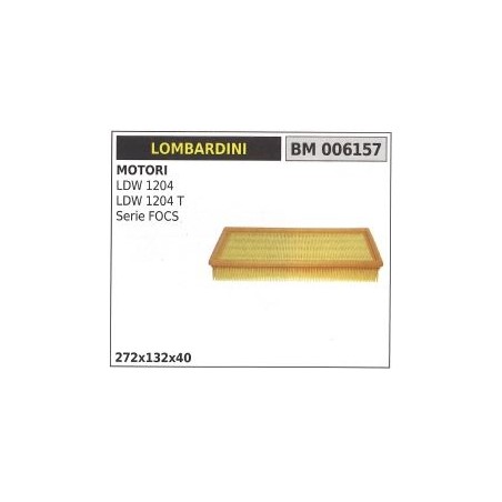 Luftfilter LOMBARDINI Motorgrubber LDW 1204 1204T FOCS SERIES | NewgardenAgri.com