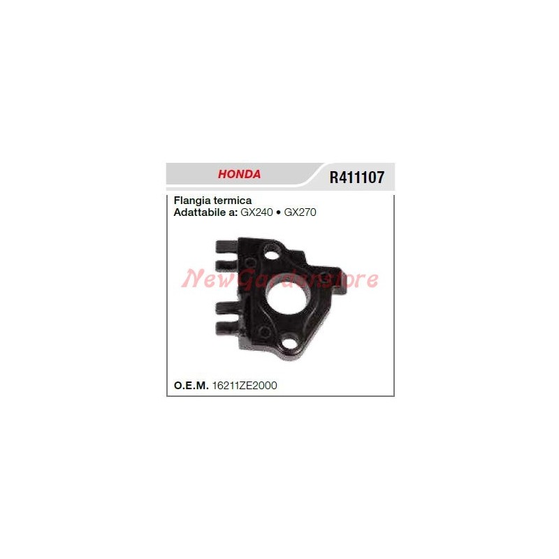 Thermischer Flansch HONDA Motorpumpe GX240 270 R411107