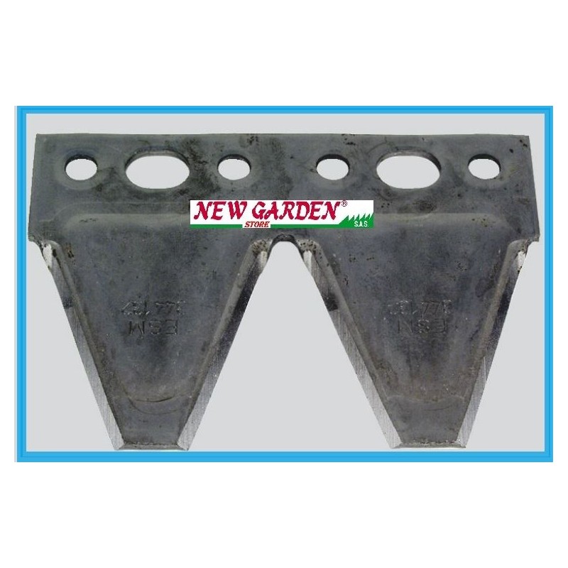 Rivet double lame de barre de coupe 90-241 ESM BUSATIS 344 1270 Rivet double lame de barre de coupe 90-241 ESM BUSATIS 344 1270
