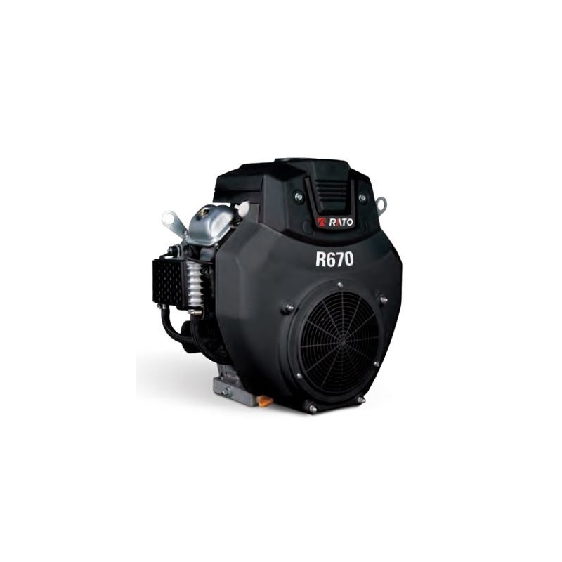 Motore completo RATO R670 motocoltivatore albero orizz.25,4mm 670cc no serbatoio Motore completo RATO R670 motocoltivatore albero orizz.25,4mm 670cc no serbatoio