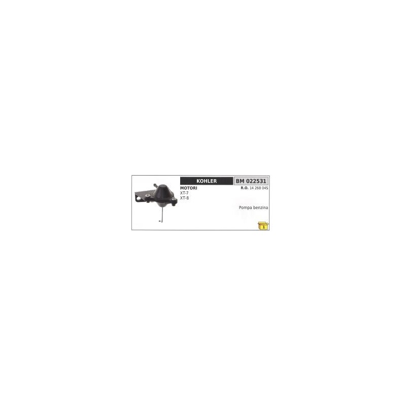 Petrol mixture pump KOHLER XT-7 XT-8 walking tractor 14 268 04S