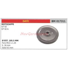 Polea para motoazada GT 02A DAYE 017311 | NewgardenAgri.com