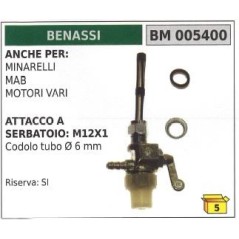 Kraftstoffhahn BENASSI Motorgrubber Kreiselgrubber 005400