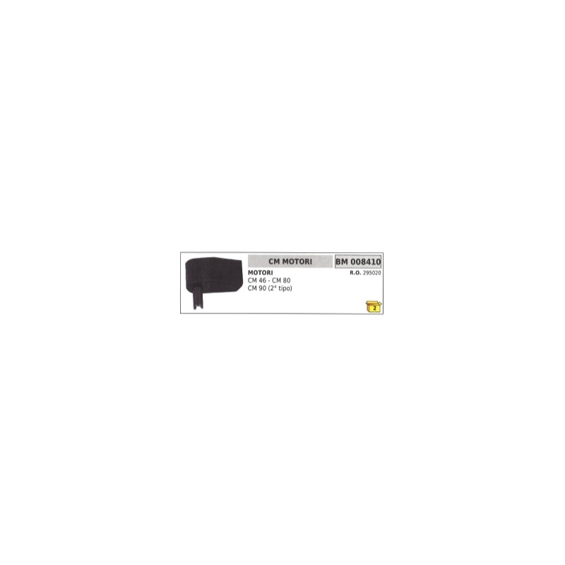 Backstop for CM ENGINES CM46 - CM80 - CM90 (2nd type) 295020