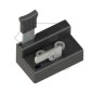 Lock without safety catch left side for agricultural tractor