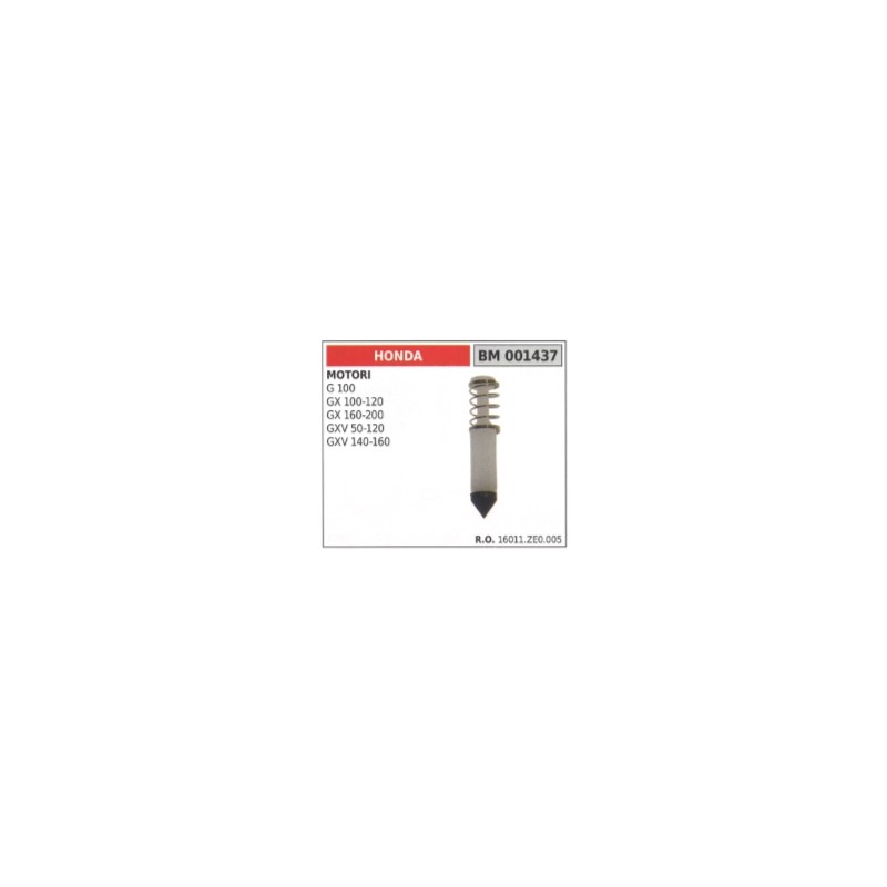 Spillo carburatore HONDA G100 GX100-120 motopompa 16011.ZE0.005