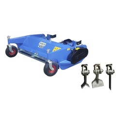 Segadora frontal PERUZZO TEG SPECIAL 1400 tractor agrícola ISEKI SF235 | NewgardenAgri.com
