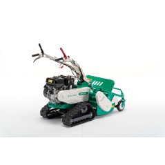 Selbstfahrender Schlegelmäher OREC HRC663 Motor HONDA 270ccm Arbeitsbreite 65 cm auf Raupen | NewgardenAgri.com