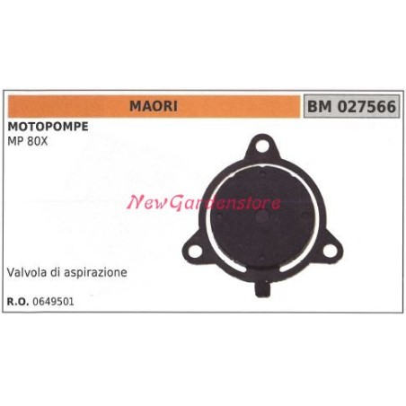 MAORI Motorpumpe MP 80X Motorpumpe Ansaugventil 027566 | NewgardenAgri.com