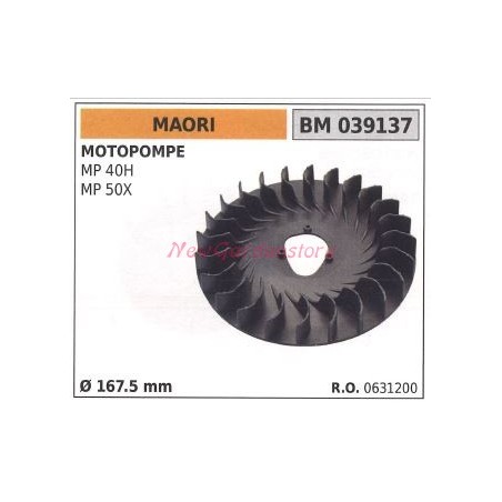 Magnetisches Schwungrad MAORI Motorpumpe MP 40H 50X Ø 167.5mm 039137 | NewgardenAgri.com