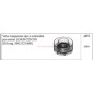 LOMBARDINI clear glass for walking tractor engines LDA80 520 530 1680