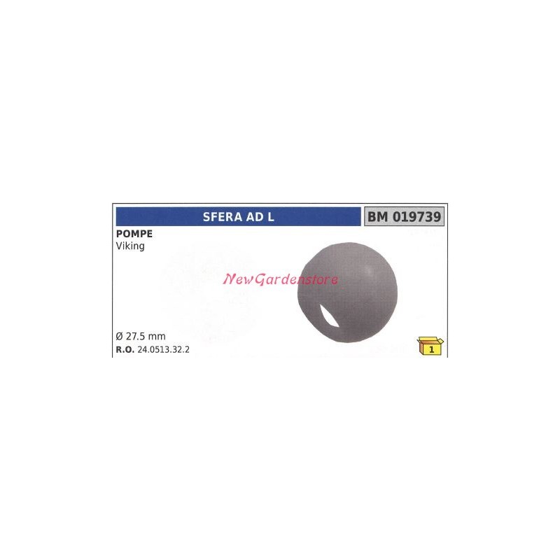L-KUGEL UNIVERSAL Bertolini VIKING Pumpe 019739