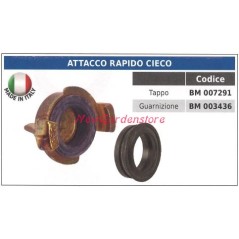 Capuchon et joint Raccord rapide aveugle UNIVERSAL pulvérisation 007291 | NewgardenAgri.com