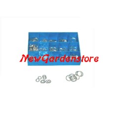 Assortimento di 400 rondelle in alluminio standard uso agricolo e giardinaggio | NewgardenAgri.com
