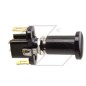 Interruptor basculante NEWGARDENSTORE para tractor agrícola dos conexiones faston de 6,3 mm A08600