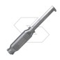 Muffler with straight pipe clamps and rain cover for LANDINI agricultural tractor
