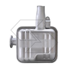 Undercarriage muffler for FIAT NEW HOLLAND agricultural tractor T4000 SERIES | NewgardenAgri.com