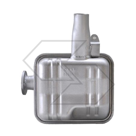 Undercarriage muffler for FIAT NEW HOLLAND agricultural tractor T4000 SERIES | NewgardenAgri.com
