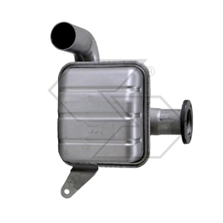 Under-floor muffler for FIAT NEW HOLLAND T5000 SERIES agricultural tractor | NewgardenAgri.com
