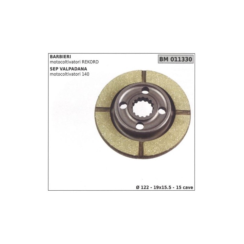 Disque d'embrayage pour BARBIERI SEP VALPADANA 011330