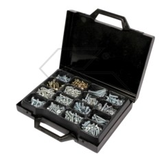 Kit d'assortiment de vis galvanisées 800 pcs NEWGARDENSTORE pour divers luminaires | NewgardenAgri.com