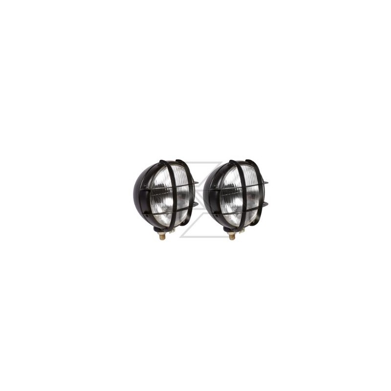 Headlight and front light diameter 155 mm for agricultural tractor