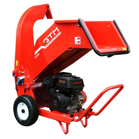 GTMGTS 1300GE professional biochipper cutting diameter 10cm with LONCIN motor | NewgardenAgri.com