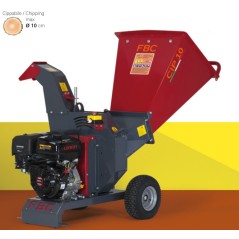 Cippatore biotrituratore FBC CIP.10.13A motore LONCIN G390F 389 cc 1 lama | NewgardenAgri.com