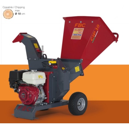 Hackschnitzelmaschine FBC CIP.10.13H Motor HONDA GX390 cc 1 Messer 10 Hämmer | NewgardenAgri.com