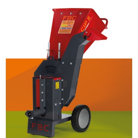 Cippatore biotrituratore FBC CIP.8.MC azionato moltocoltivatore min 13 Hp 1 lama | NewgardenAgri.com