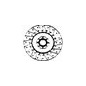 Disque d'embrayage rigide 40003 PER CARRARO SPA 83967 GG4 40003 002