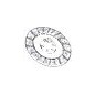 Disque d'embrayage rigide 41672 POUR LAMBORGHINI 0.431.2222.3 GG4 41672 001