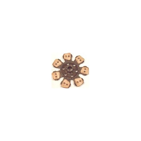 Rigid clutch disc 6 blades 41457 FOR LANDINI, MASSEY FERGUSON GG4 41457 666 | NewgardenAgri.com