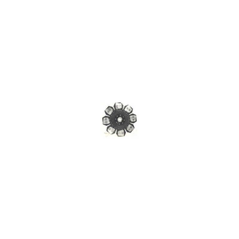 Disque d'embrayage rigide 8 lames Valeo 41360 POUR LANDINI 3388927M1 VV4 41360 858