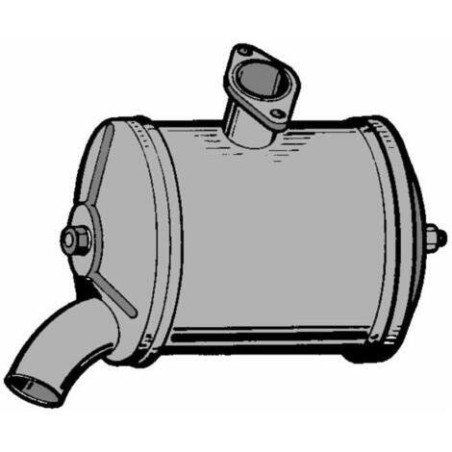JLO adaptable muffler ref. 101-152 Beta B210. For motor hoe - 3455 | NewgardenAgri.com